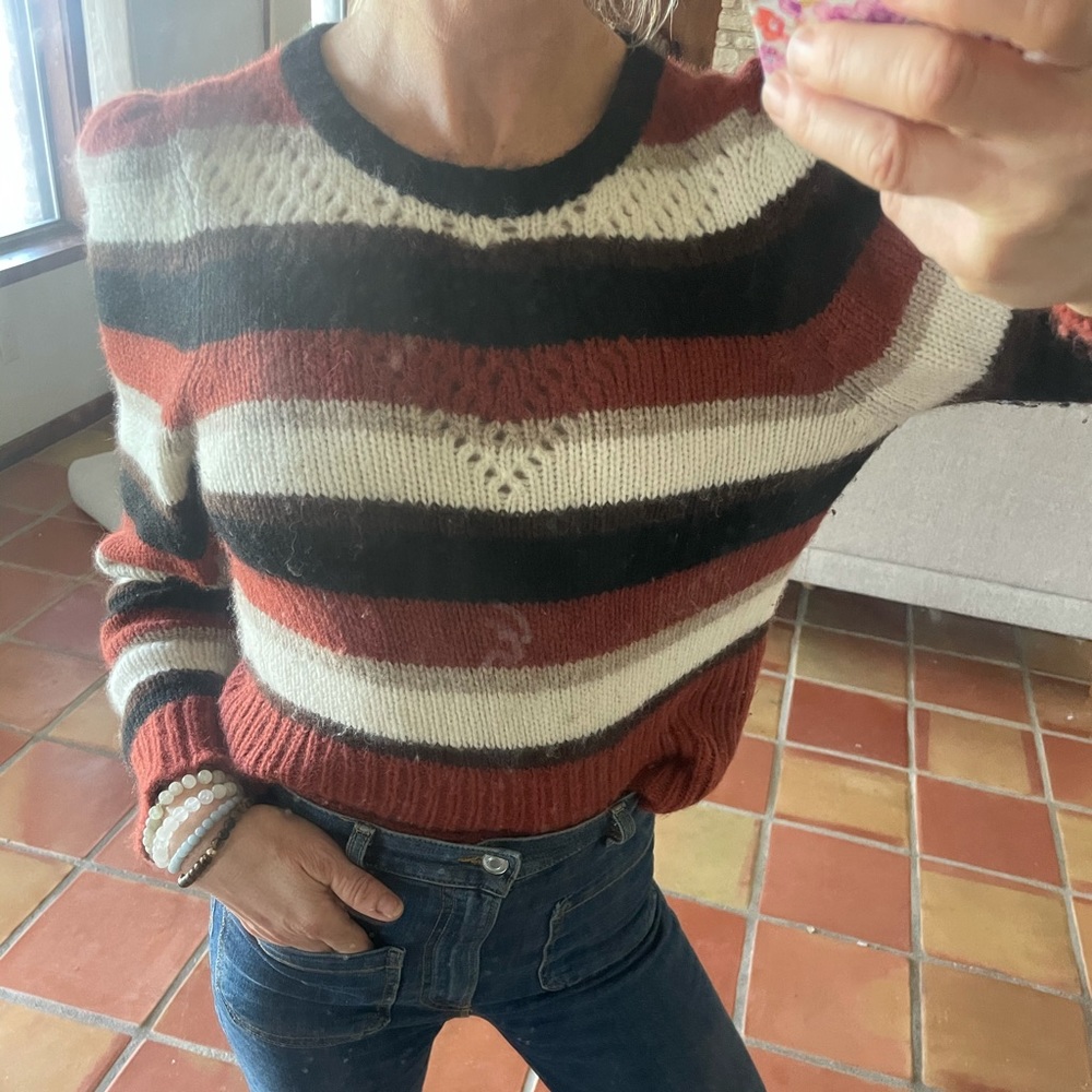 Striped Crew Neck Sweater